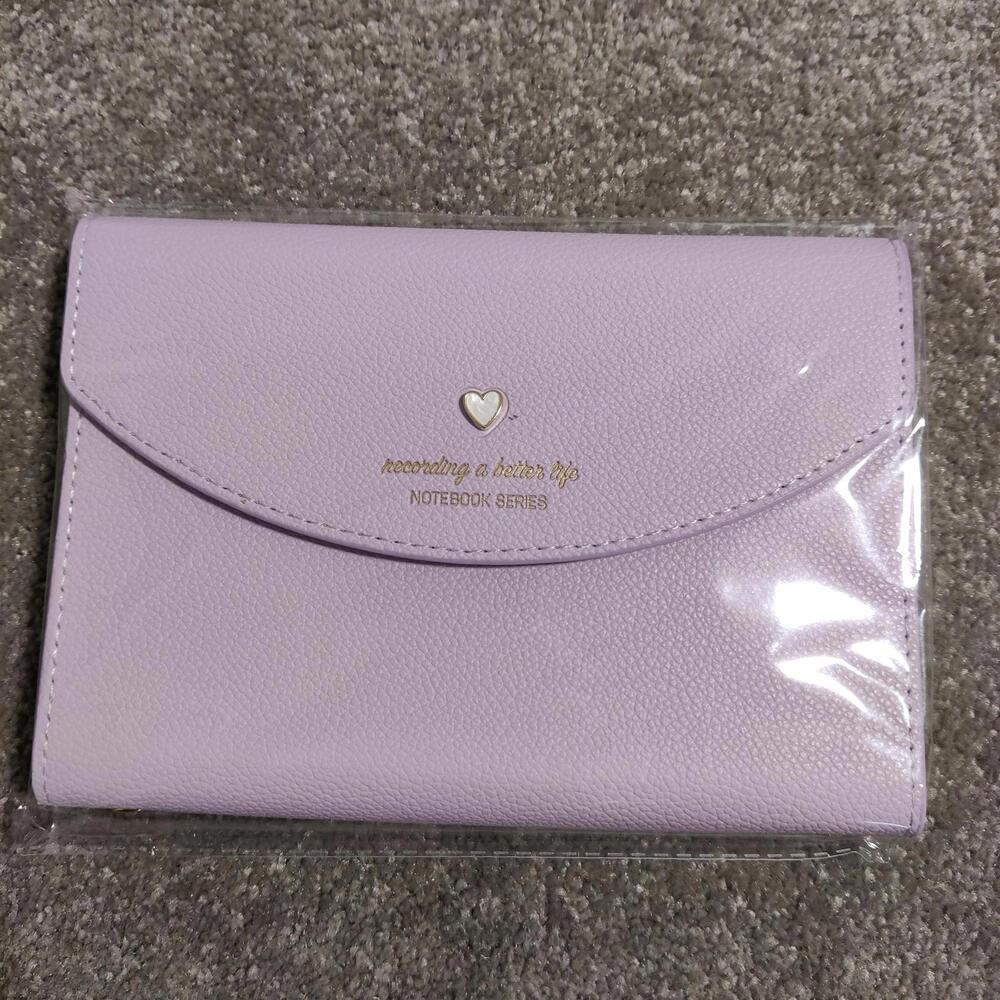 Victoria's Journals Recording a Better Life Notebook Series Pouch in Purple